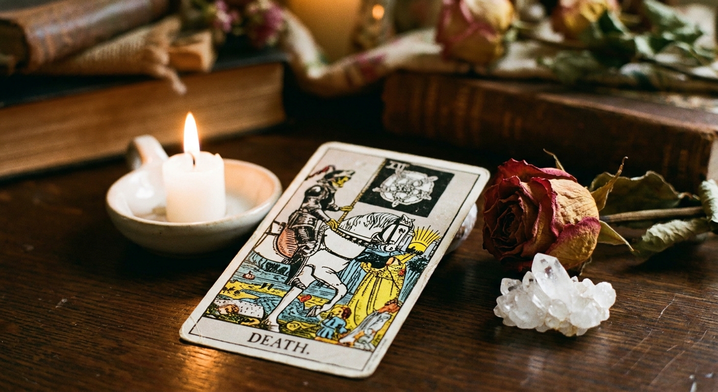 significado da carta da morte no tarot do amor recomeco